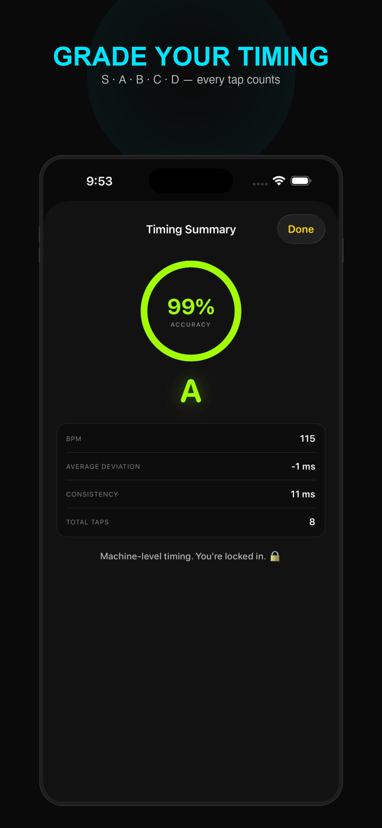 Ghost Beat - Grade your timing